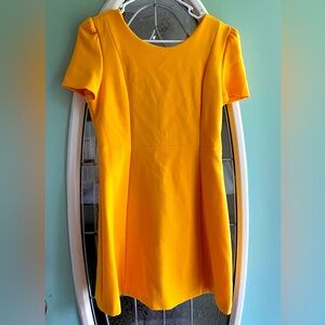 Zara Bright Yellow Dress Size M